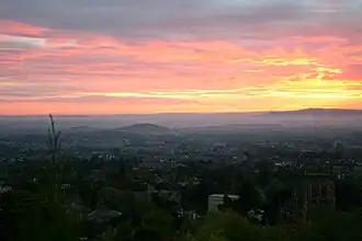 Blick über Great Malvern