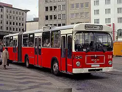 VÖV-I-Bus MAN SG 192 der BSAG Bremen, Aufnahme Ende der 1980er-Jahre