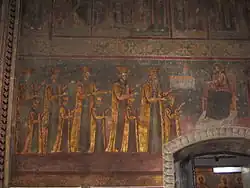 Votivbild im Pronaos