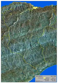 Reisanbau-gebiete in Manatuto