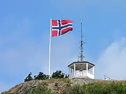 Aussichtspunkt Uranienborg Torjusheia im Stadtzentrum, 62&nbsp;m NHN