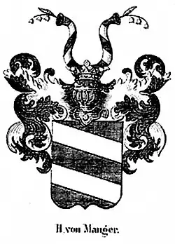 Wappen derer von Manger