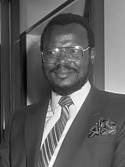 Mangosuthu Buthelezi (IFP, Bild von 1983)