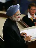 Premierminister Manmohan Singh – Spitzenkandidat der UPA
