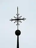 Kreuz auf der Turmspitze