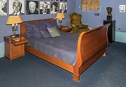 Charlie Chaplins Bett