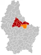 Karte der Ernztalgemeinde