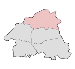 Lage von Vorden in der Gemeinde Bronckhorst