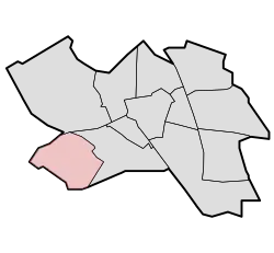 Lage von Brandevoort in der Gemeinde Helmond