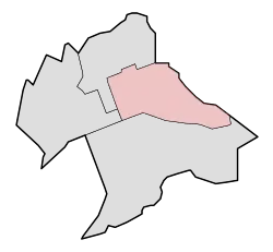 Lage von Zevenhoven in der Gemeinde Nieuwkoop