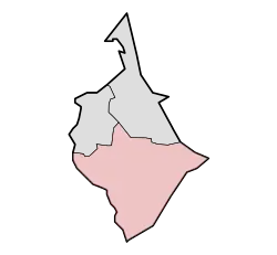 Lage von Nuenen in der Gemeinde Nuenen, Gerwen en Nederwetten