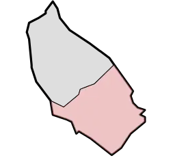 Lage von Bocholtz in der Gemeinde Simpelveld