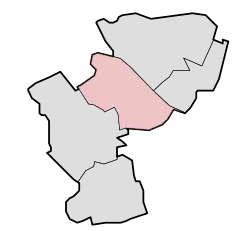 Lage von Den Dungen in der Gemeinde Sint-Michielsgestel