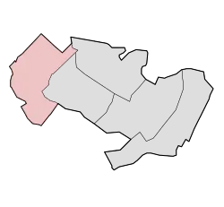 Lage von Driebergen-Rijsenburg in der Gemeinde Utrechtse Heuvelrug