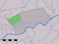 Lage von Polsbroek in der Gemeinde Lopik