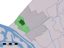 Lage von ’s-Gravenzande in der Gemeinde Westland