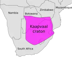 Südafrika: Kaapvaal-Kraton