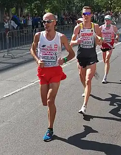 Arkadiusz Gardzielewski (hier als Führender) – Rang&nbsp;49