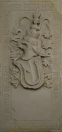 Grabmal des Vogts Dieter von Angelach