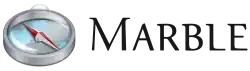 Das Logo von Marble