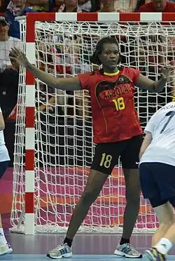Marcelina Kiala bei den Olympischen Spielen 2012