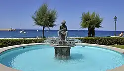 Brunnen des Fischerjungen