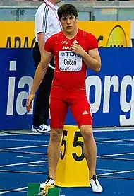 Marco Cribari erreichte mit seinen 21,16&nbsp;s nicht die nächste&nbsp;Runde