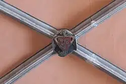 Schlussstein, Wappen der Familie Graville