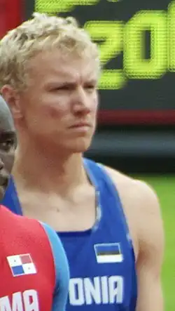 Marek Niit erreichte das Halbfinale und schied hier als Vierter seines Rennens&nbsp;aus