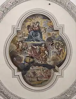 Hinteres Langhaus-Hauptfresko