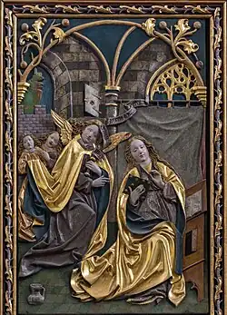 Flügelrelief Verkündigung