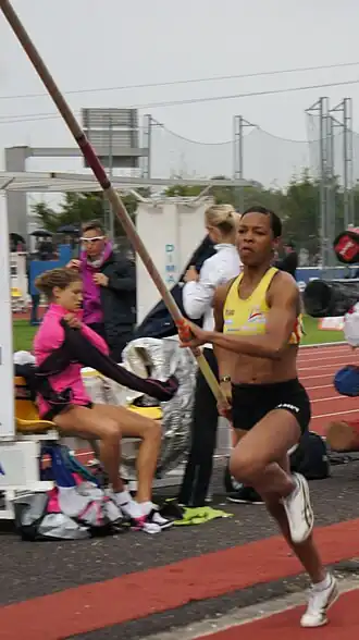 Maria Leonor Tavares kam nicht über 4,05&nbsp;m hinaus und scheiterte damit in der&nbsp;Qualifikation
