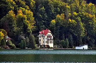 Wörthersee-Villa Gustav Mahlers, genutzt 1901–1907, in Maiernigg/Sekirn (Foto aus 2009).