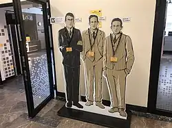 Begrüßung im Eingangsbereich