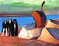Marianne von Werefkin: An der Ostsee bei Prerow, 1911