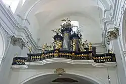 Musizierende Engel in der Wallfahrtskirche Mariaschein