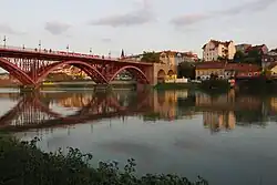 Reichsstraßenbrücke über die Drau in Marburg