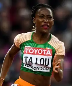 Marie-Josée Ta Lou erreichte Platz&nbsp;sieben