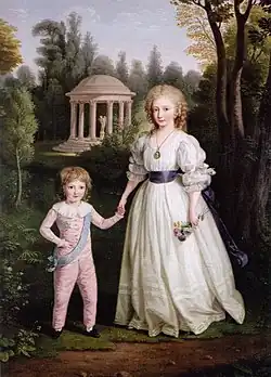 Marie Thérèse Charlotte und Louis Charles de Bourbon