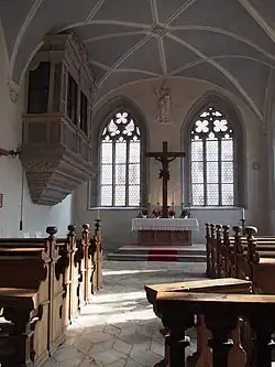 Blick zum Altar