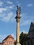 Mariensäule auf dem Marktplatz
