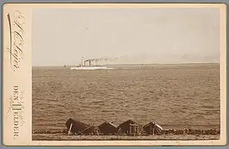 Kriegsschiff „Zeeland“ vor Den Helder