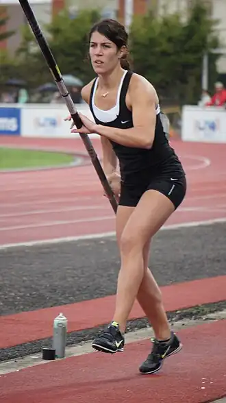 Marion Fiack – ausgeschieden mit 4,35&nbsp;m