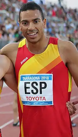 Mark Ujakpor wurde Achter in seinem Halbfinallauf und war im Finale nicht&nbsp;dabei