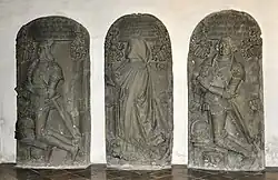 Epitaphien in der Stadtpfarrkirche St. Nikolai, Marktbreit: Friedrich von Seinsheim († 1500) und Margarete von Seinsheim, geb. Truchseß von Baldersheim († 1514)