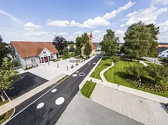 Marktplatz von Gralla