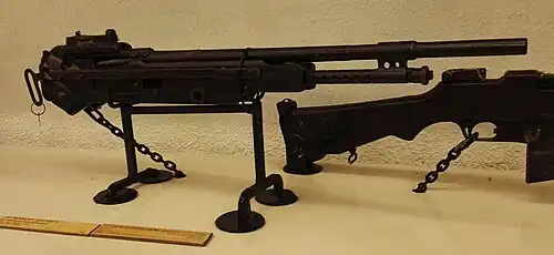 Marlin Flugzeug-Maschinengewehr von 1917