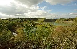 Ehemalige Tongrube in Marloffstein/Mittelfranken
