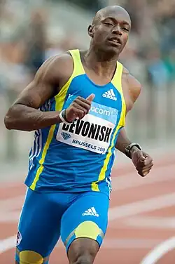 Marlon Devonish kam auf den sechsten&nbsp;Platz