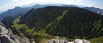 Almgebiet der Soinalm nördlich unterhalb der Maroldschneid